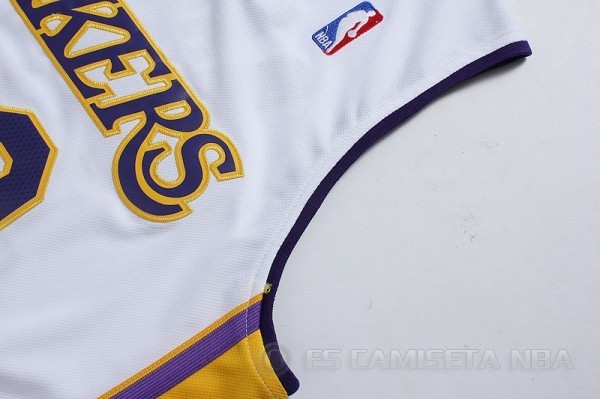 Camiseta Randle #30 Los Angeles Lakers Blanco - Haga un click en la imagen para cerrar
